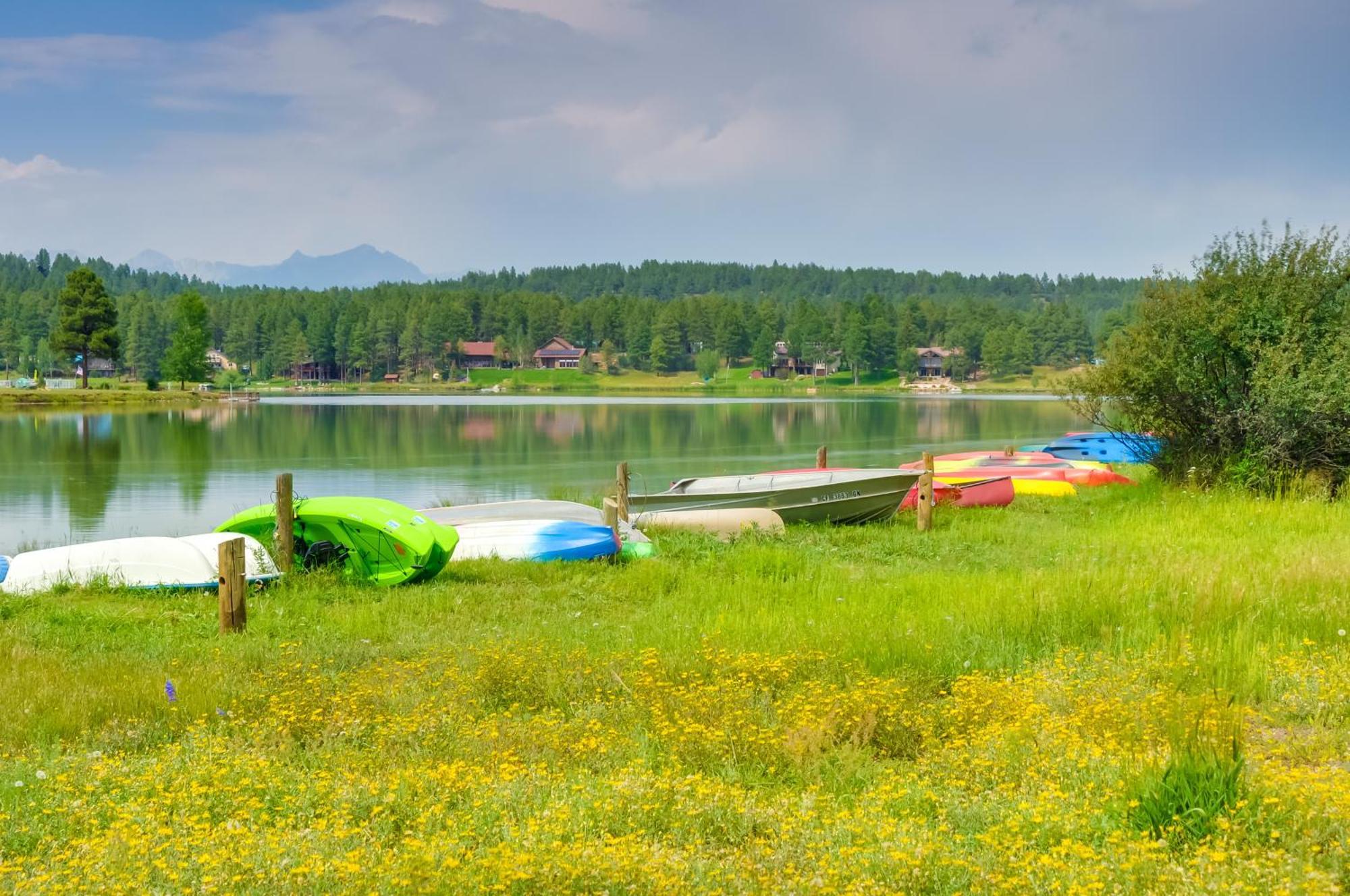 Remodeled Townhome Steps To Lake Pagosa With Kayaks! Pagosa Springs Exterior photo